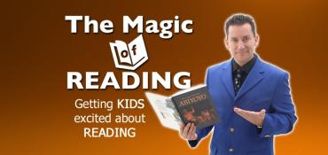 Magic of Reading school assembly