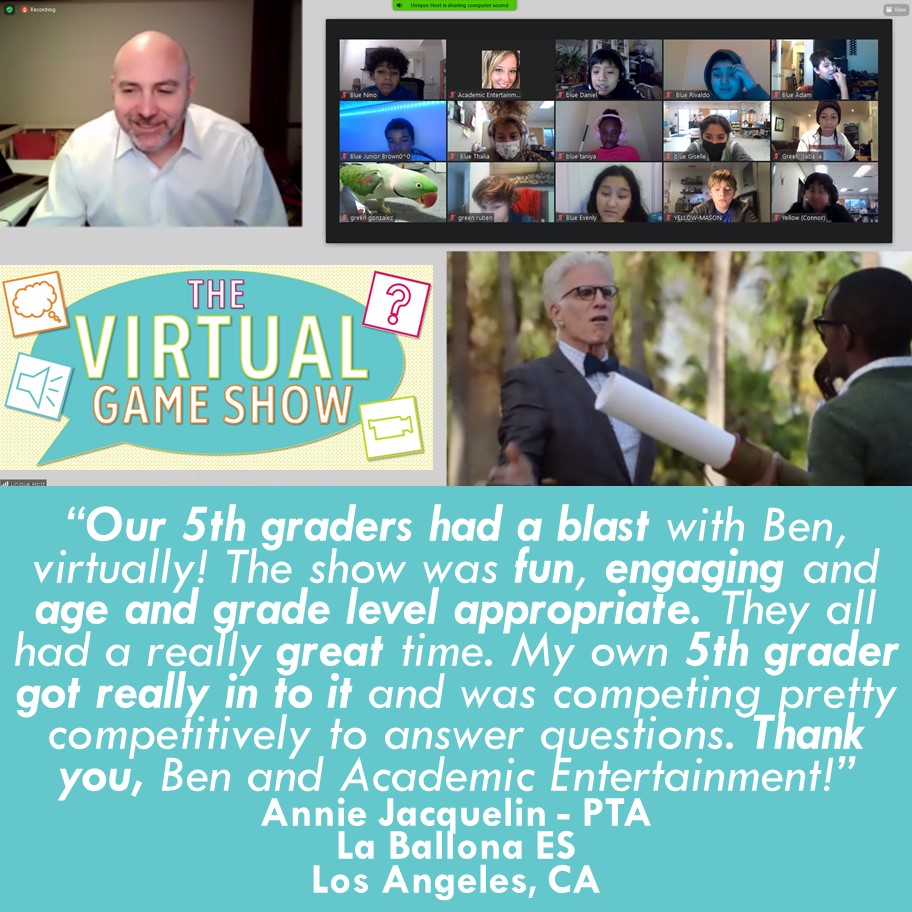 Virtual Game Show Review Jan 2021
