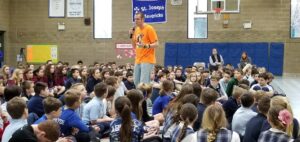 Mr Peace Hip Hop Music School Assembly