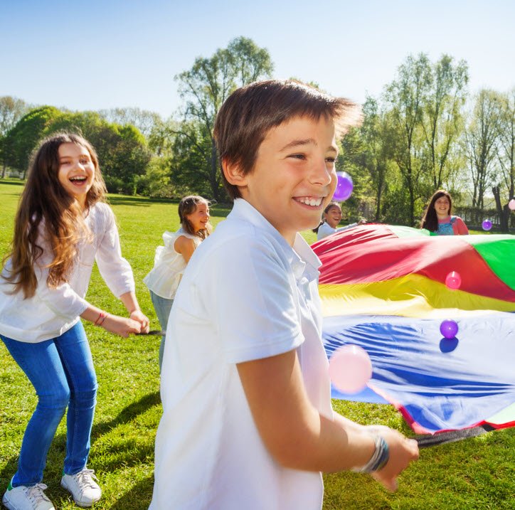 summer camp entertainment kids participating in a summer camp show