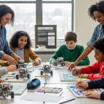 STEM STEAM classroom learning