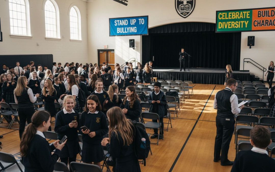 school assembly event