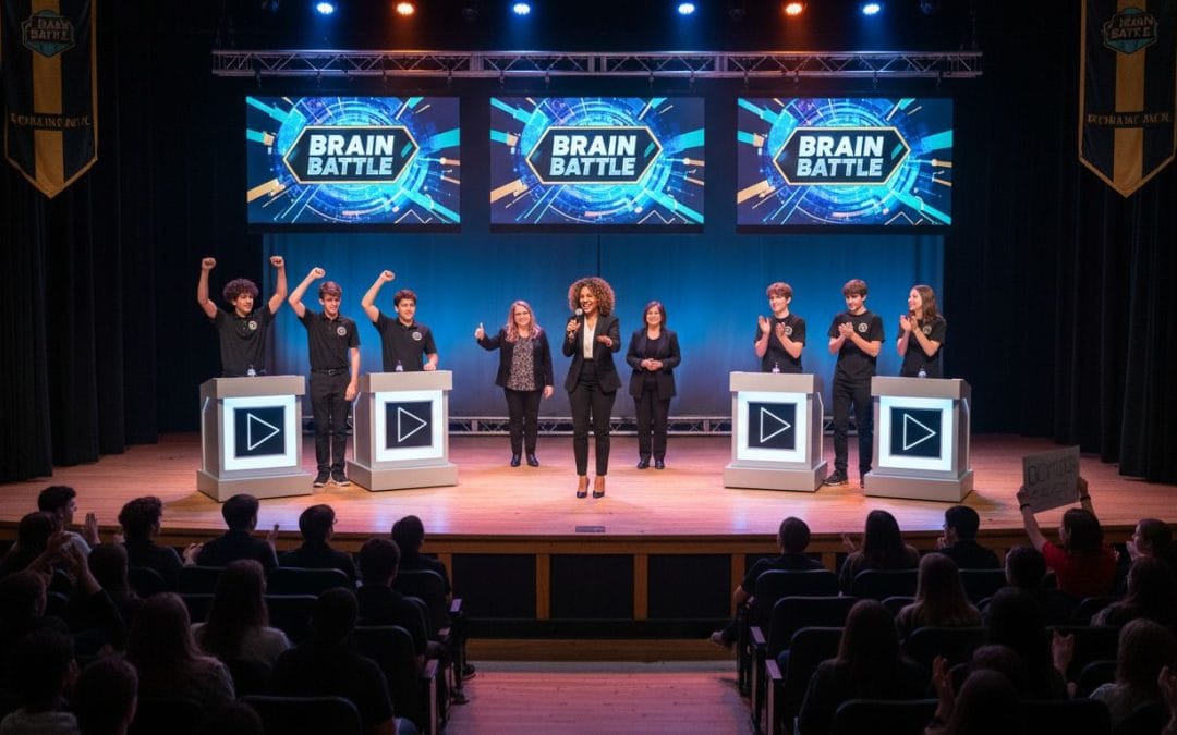 campus assembly game show