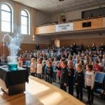school assembly program