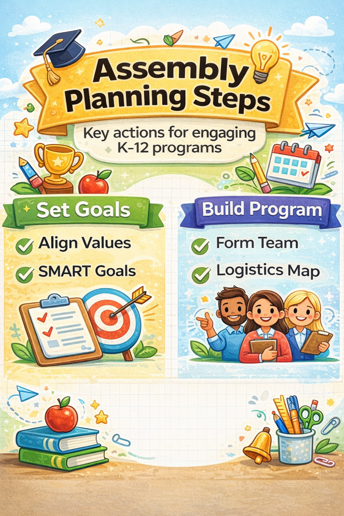 assembly planning steps graphic